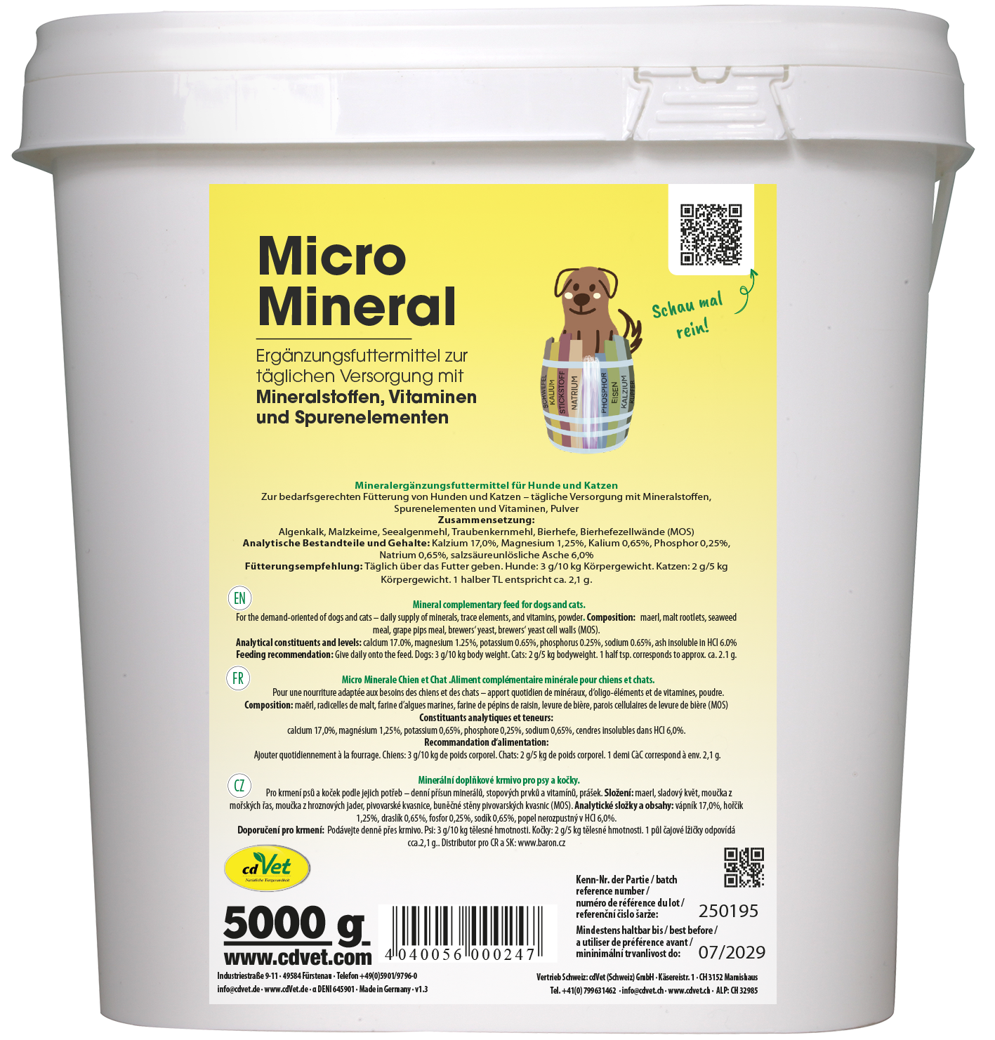 MicroMineral Hund & Katze 5 kg