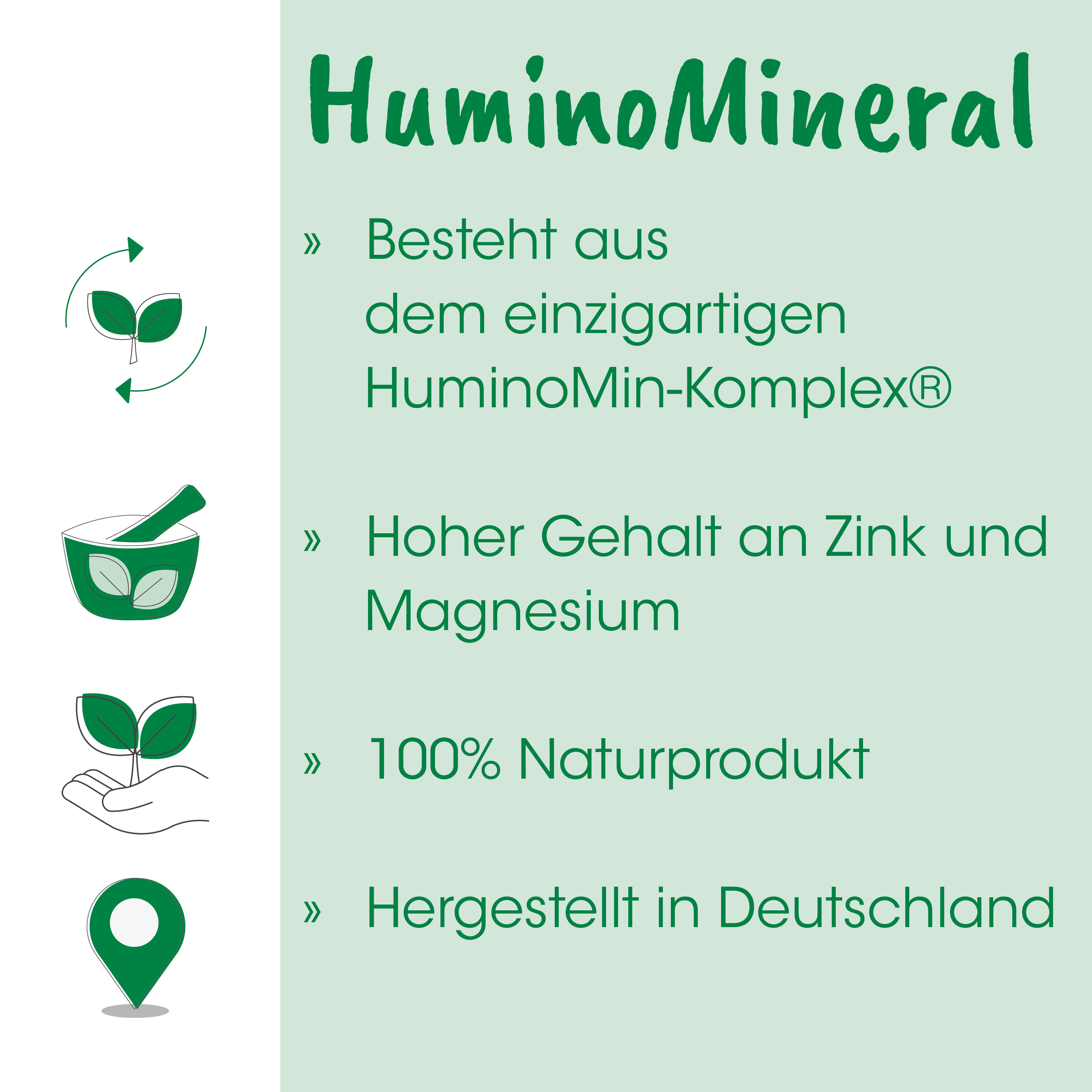 mineral(bulk), humine, natürliches produkt, zink magnesium, organisches etikett