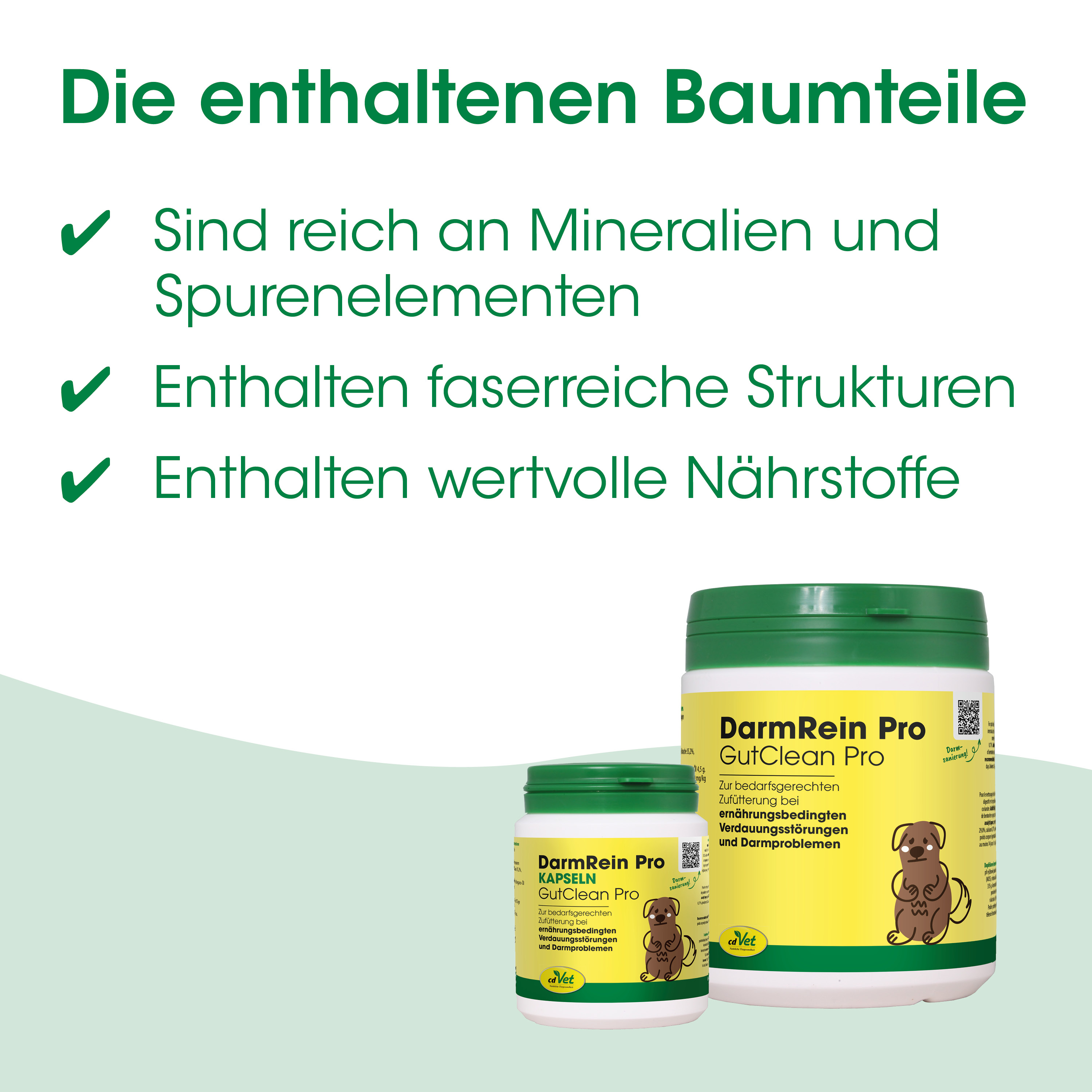 Darmrein Pro, Kapseln, Hunde Nahrungsergänzung, GutClean Pro, Darmgesundheit