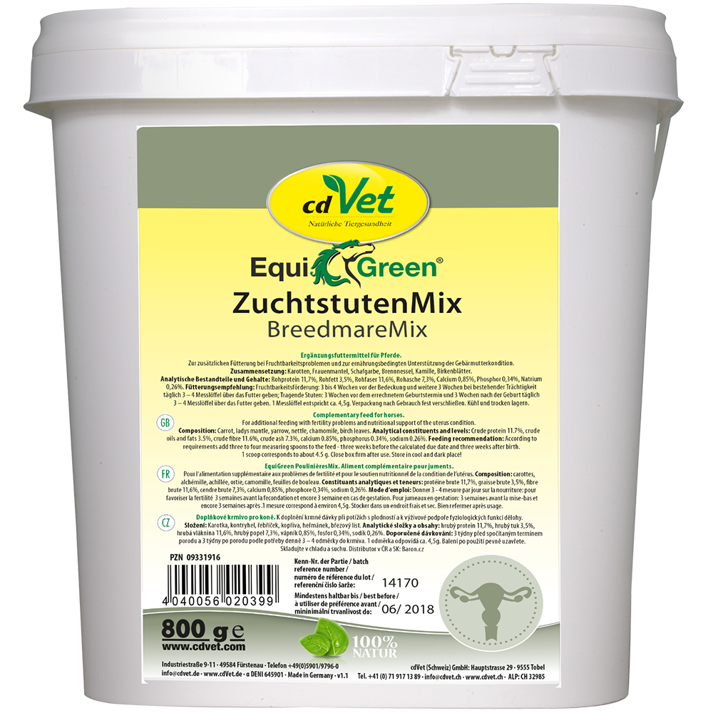 EquiGreen ZuchtstutenMix 800 g EquiGreen ZuchtstutenMix 800 g