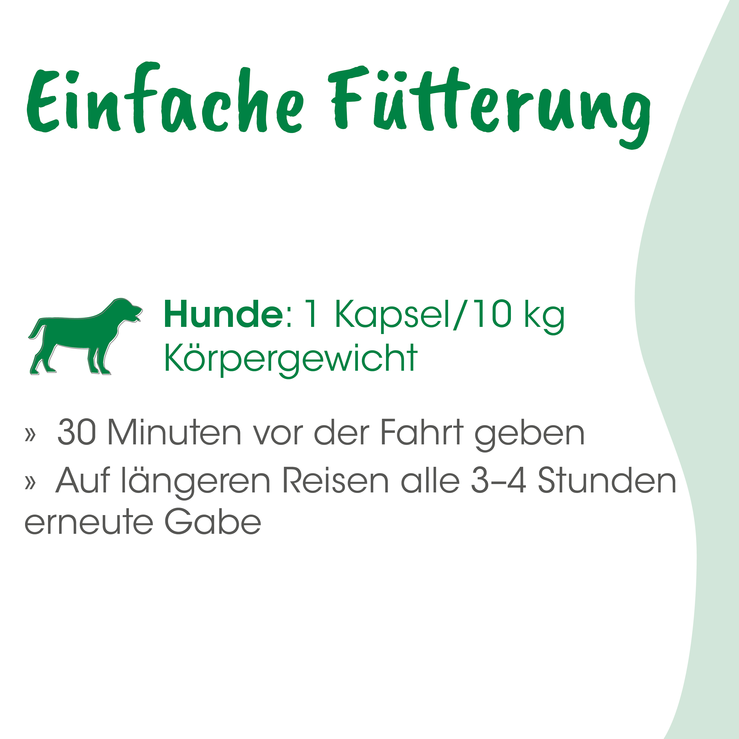 Hund, Kapsel, 10 kg, Körpergewicht, Futter
