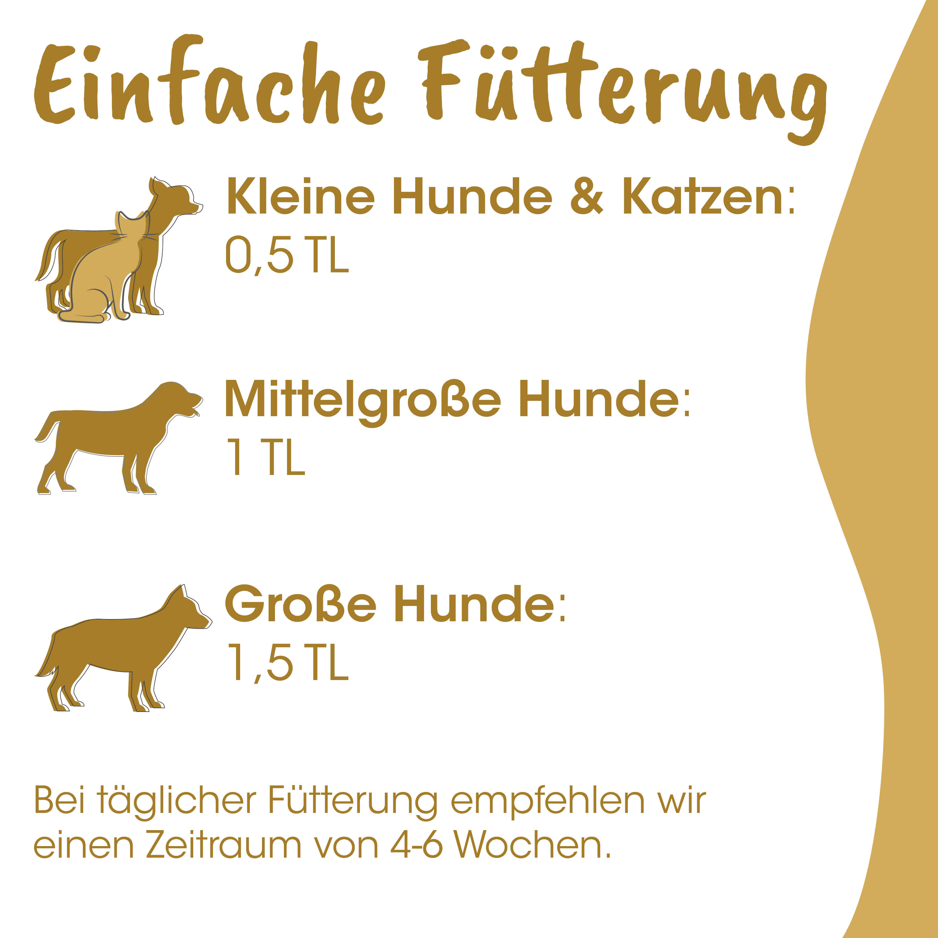 Hund, Katze, Futter, 0,5 L, 1,5 L