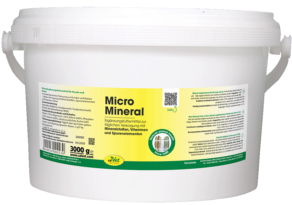 MicroMineral Hund & Katze 3 kg