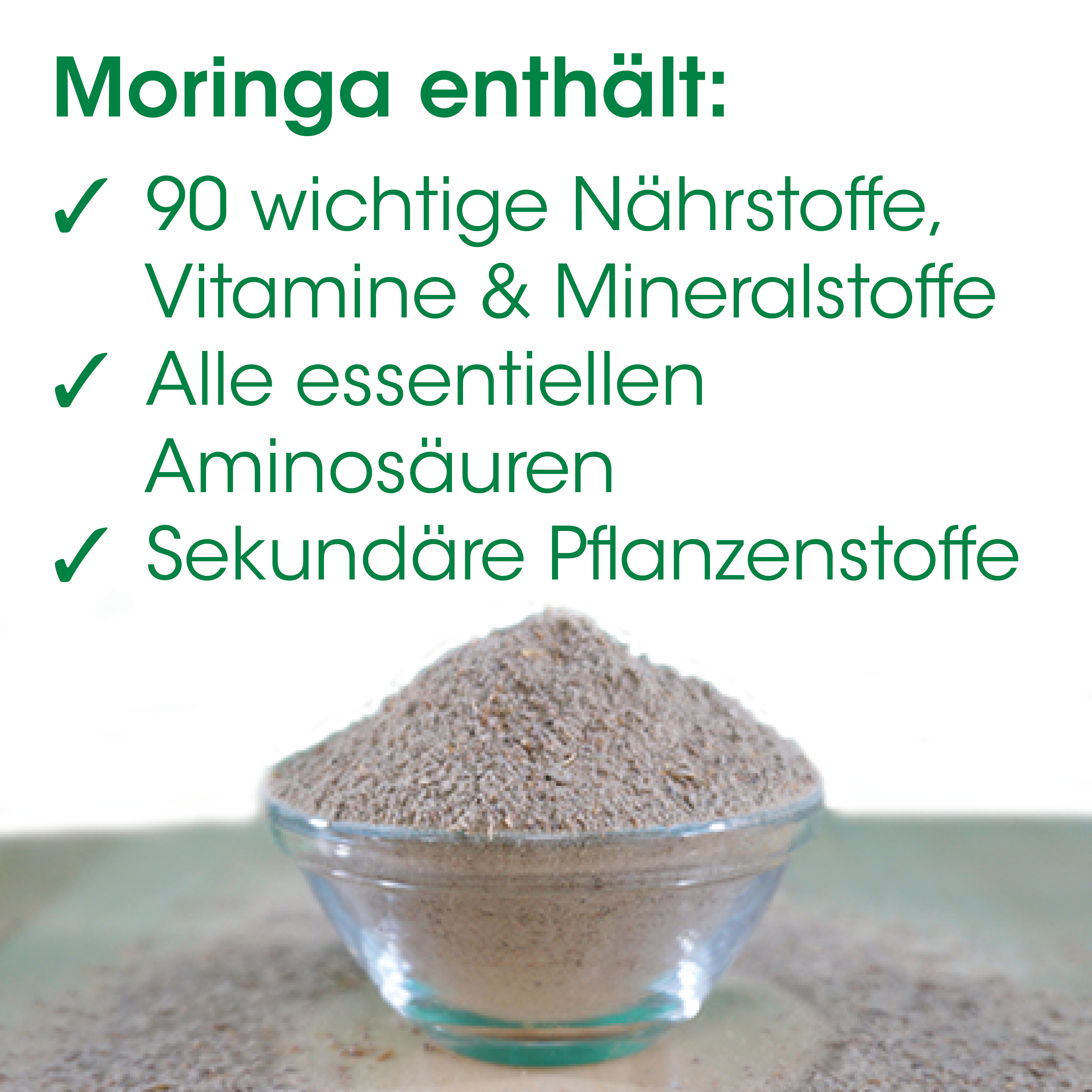 Moringa,  Pulver,  Nahrungsergänzung,  Superfood,  Mahlzeit Ergänzung