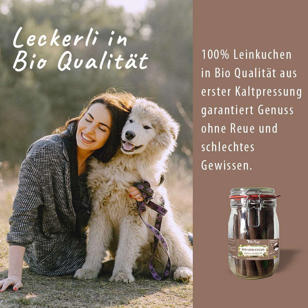 Fit-Hap Bio-Lein-Sticks 600 g