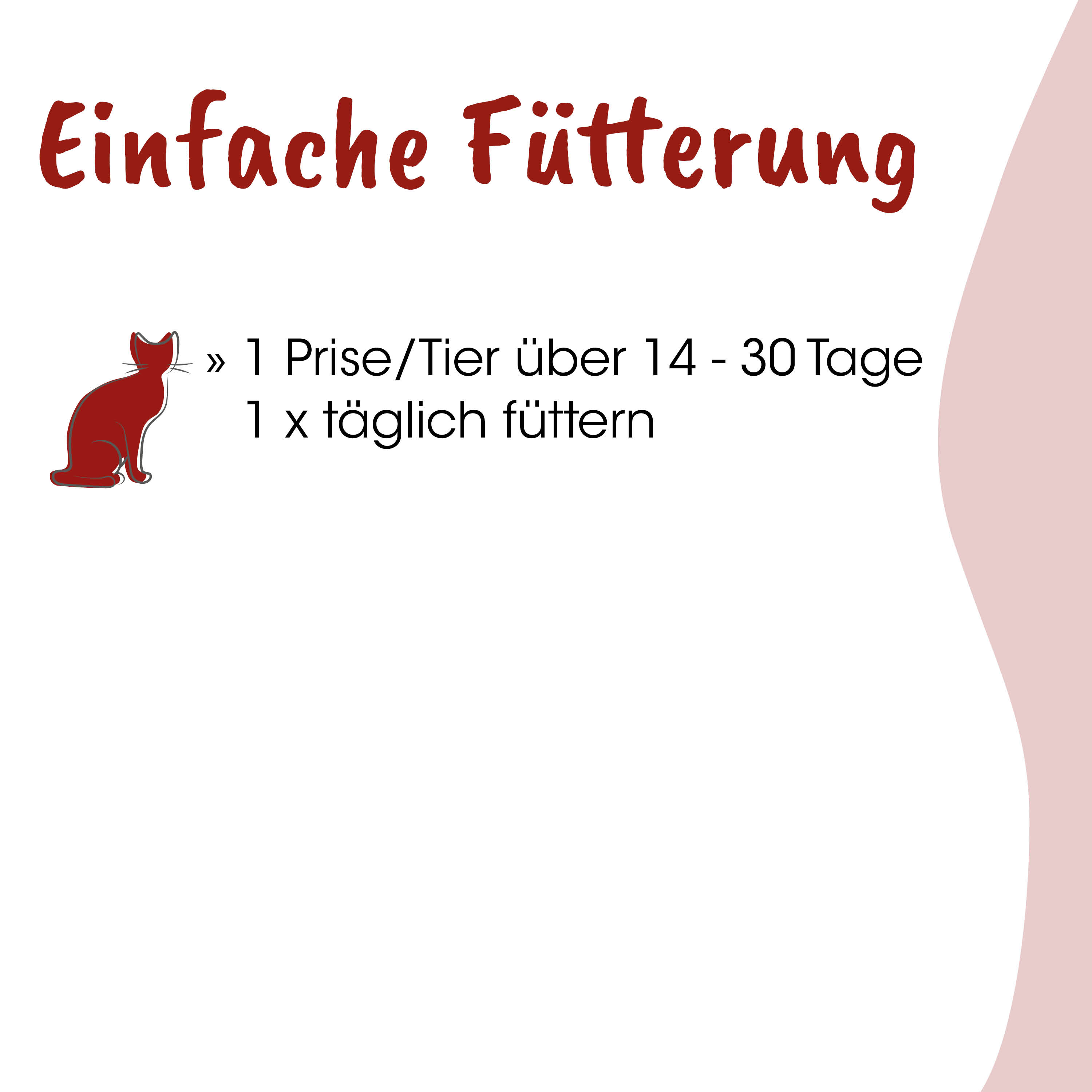 Katzenfutter, Tierfutter, Trockenfutter, Katzenlogo, Beutelgröße