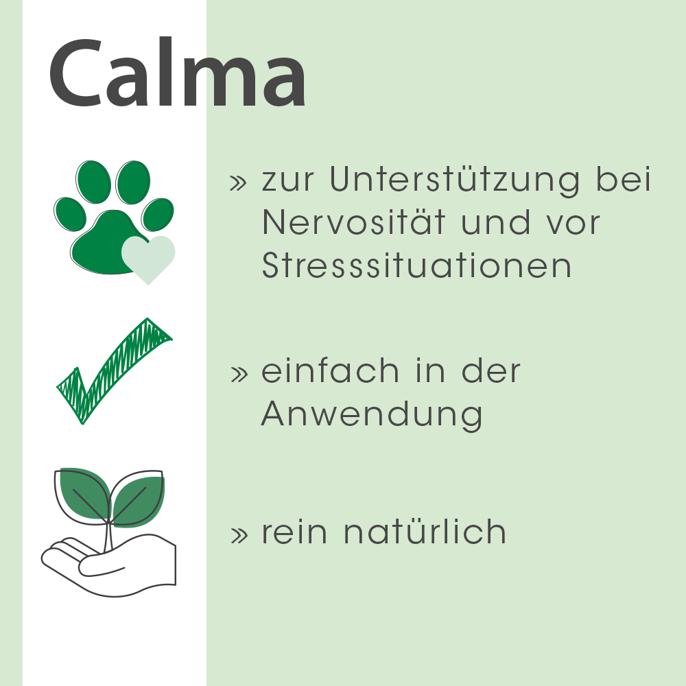 Calma 20 ml Kräuterig, Kräuter, Pflanze, Blatt, Werbung