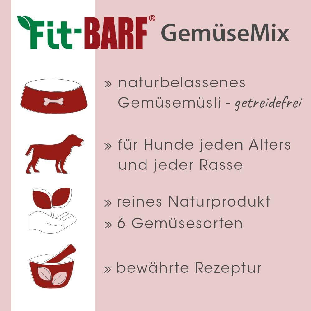 Shopbild Fit-BARF GemüseMix 450 g