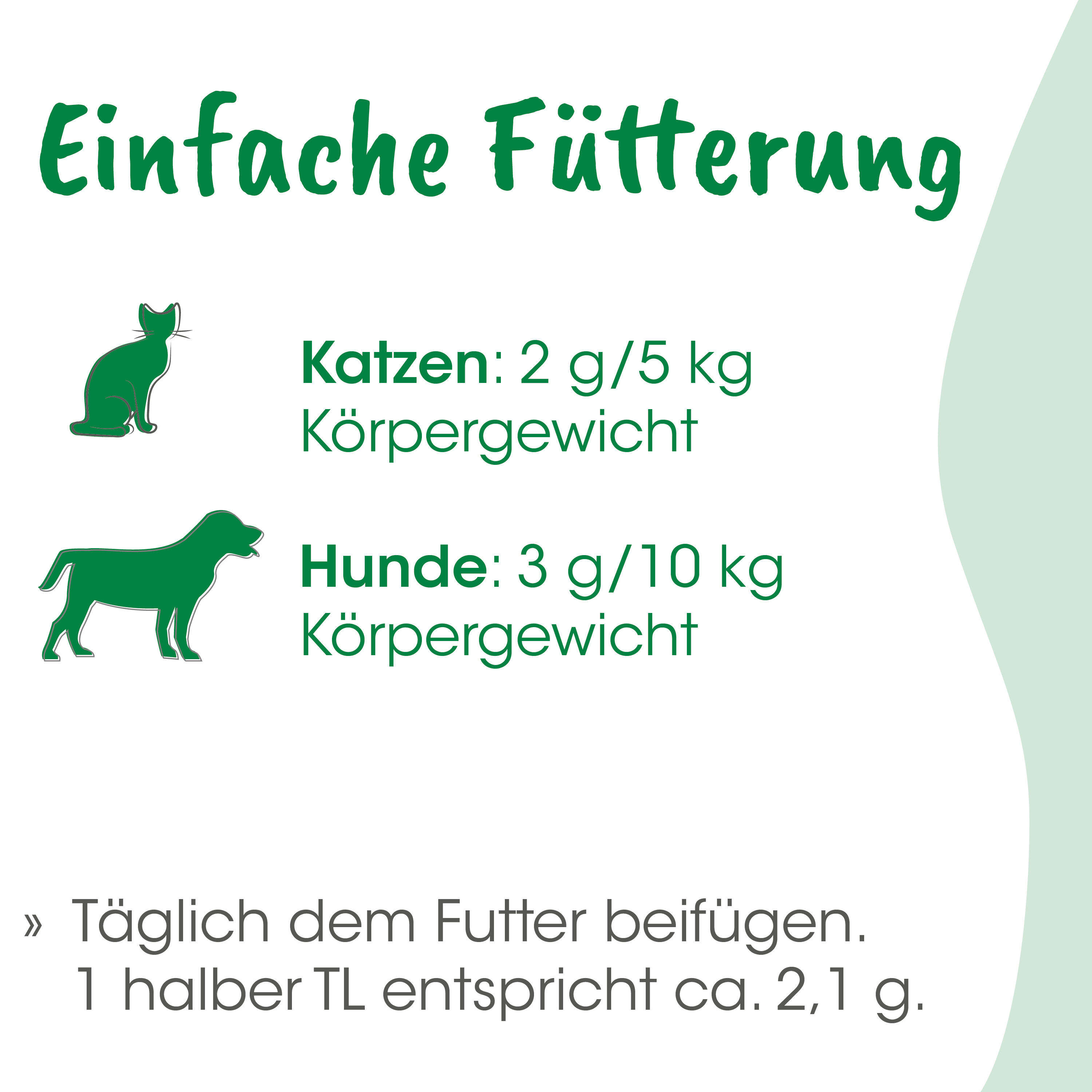 Katzenfutter, Katzenfutter-Logo, Katzenbild, Katzennahrung, Futterangaben