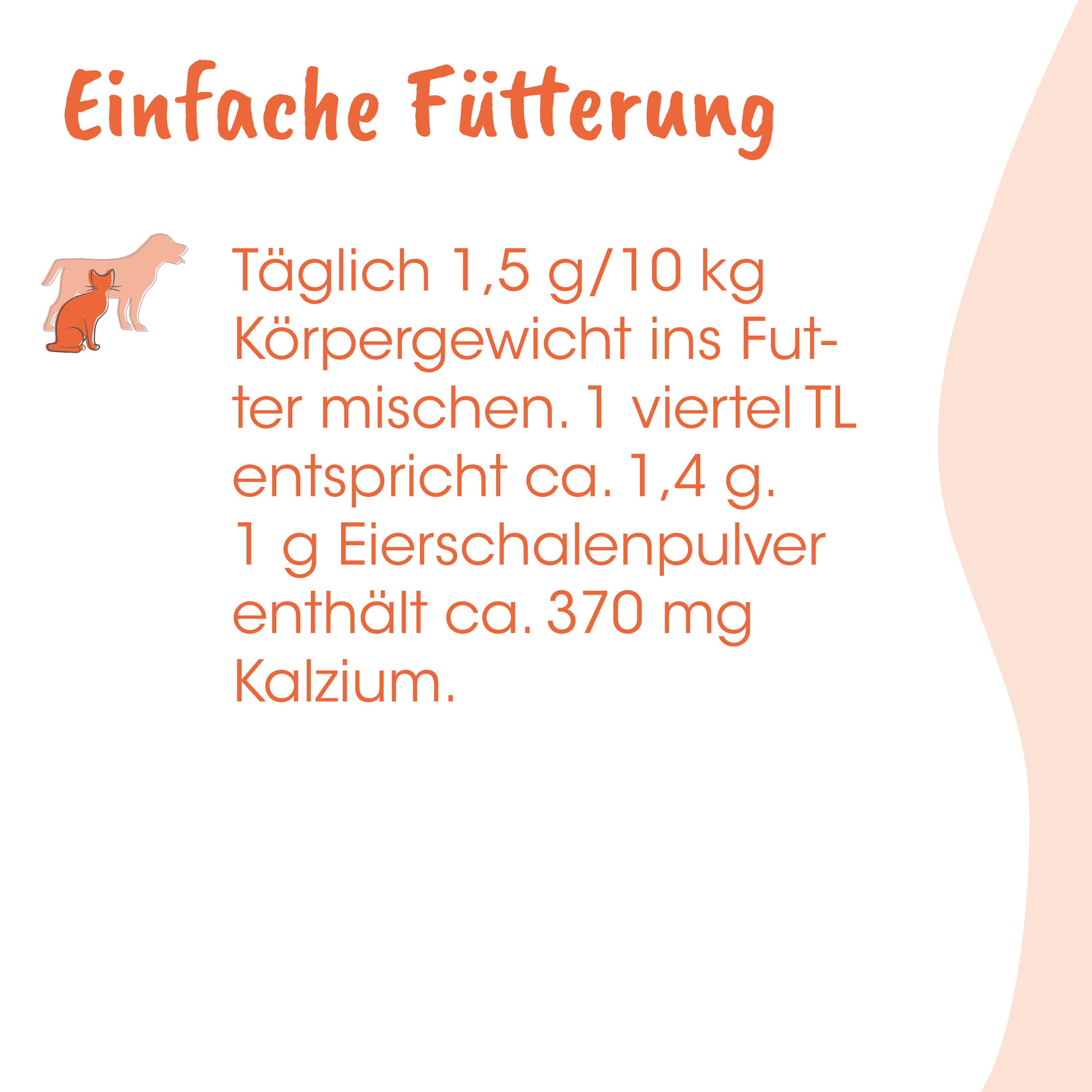 Kinderfutter, Katzenfutter, Tierbedarf, Calcium, Eiweißpulver