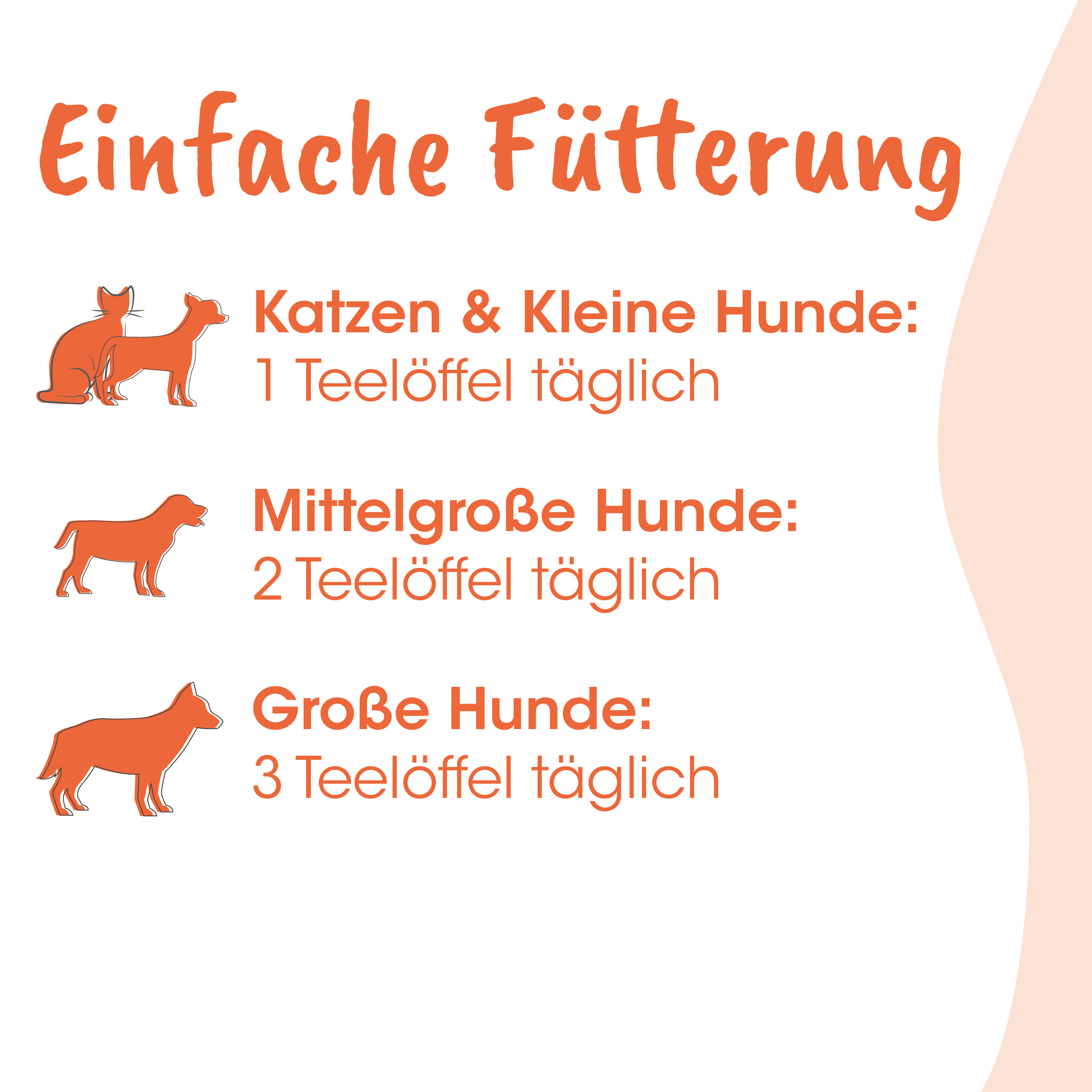 Hund, Katzen, Illustration, Ernährung, Teelöffel