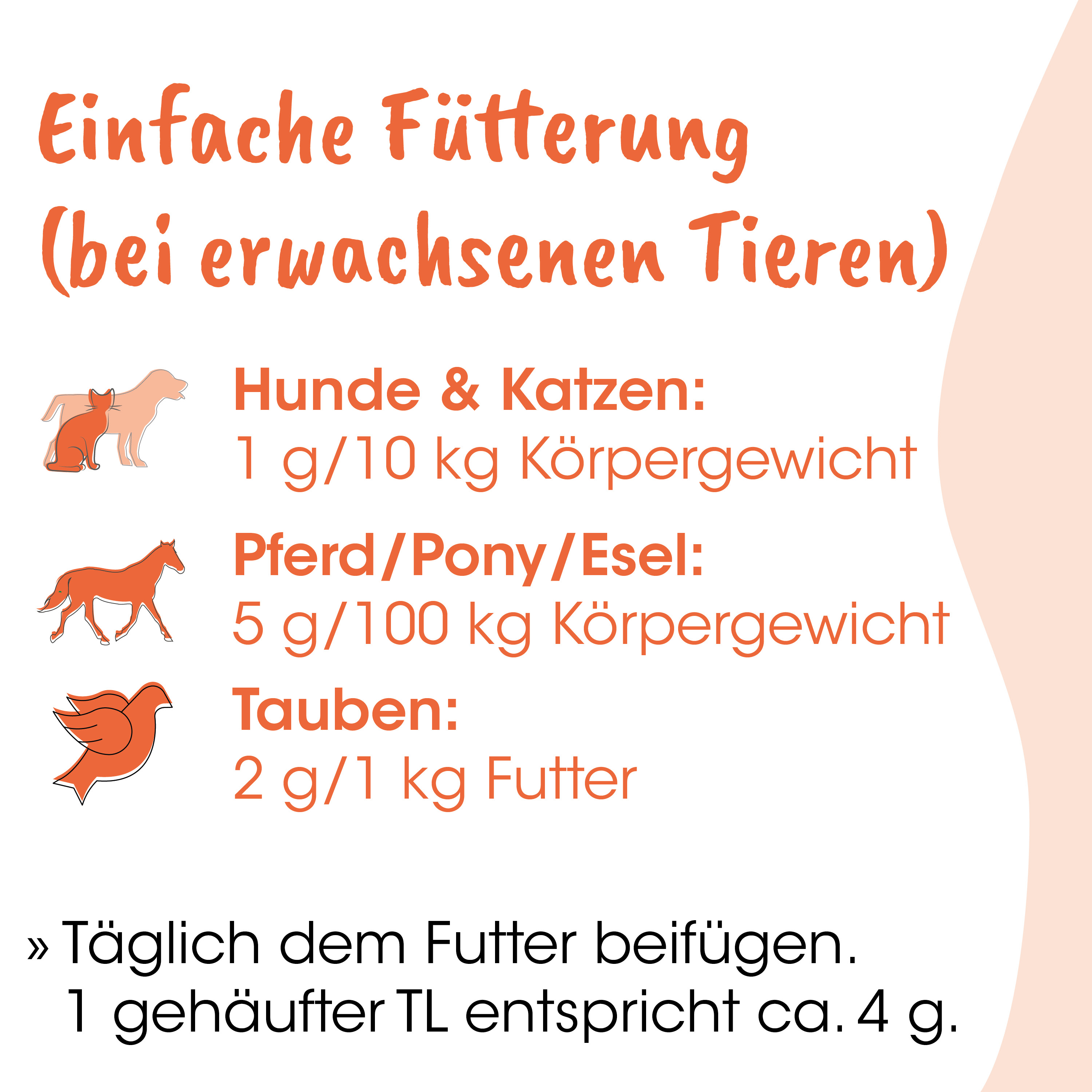 Hunde, Katzen, Pferd, Pony, Tauben