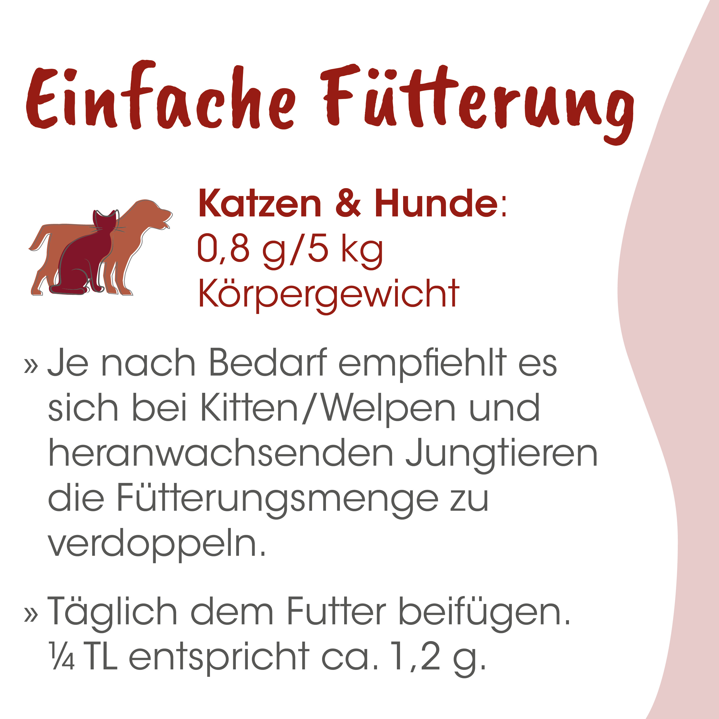 katze, hund, fütterung, gewicht, grafik
