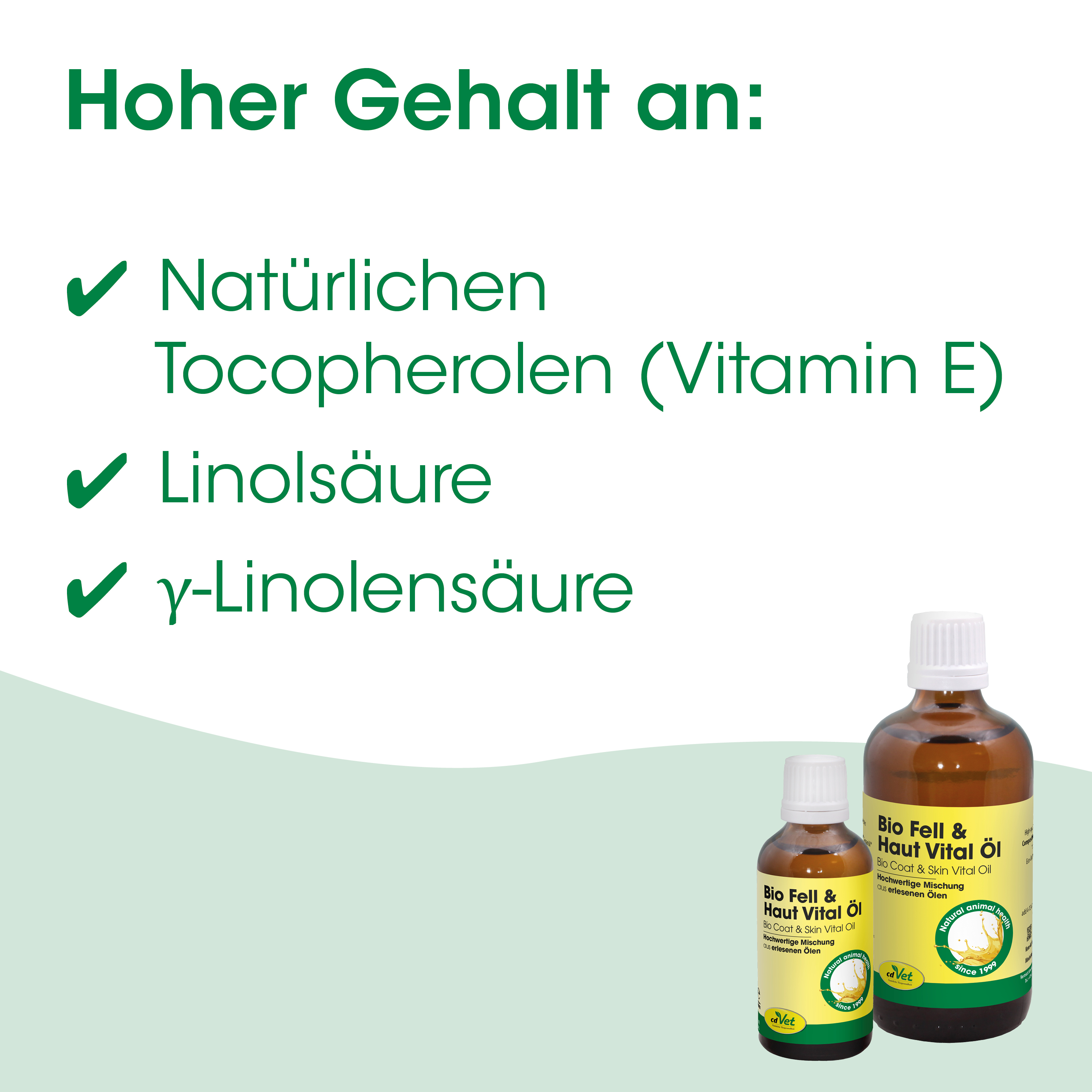 Öle, Tierpflege, Bio, Hautöl, Vitamine?