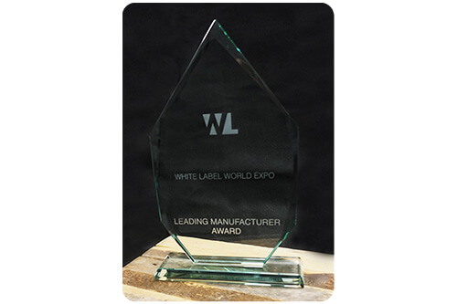 Leading Manufacturer Award_2023 Trophäe, Flasche