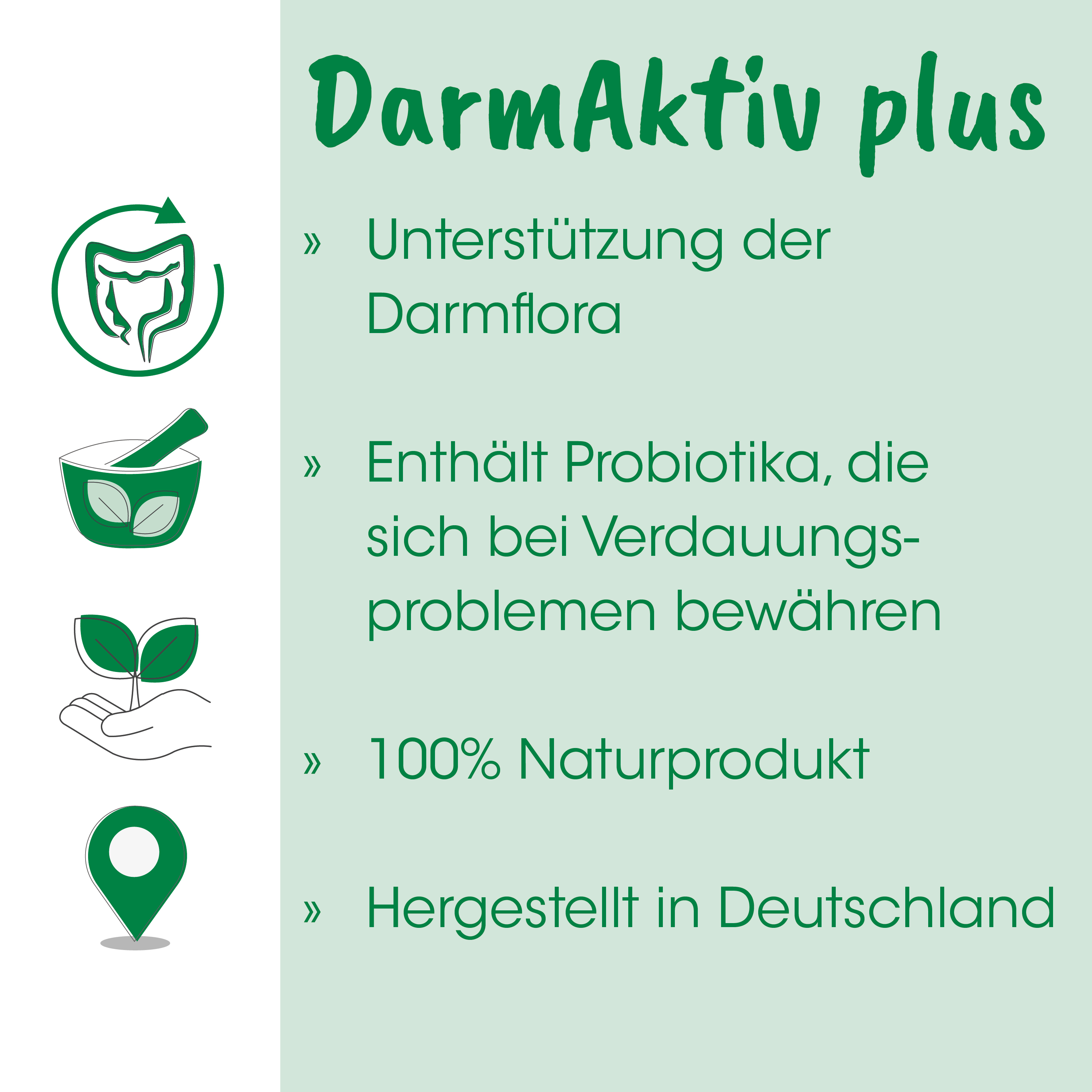 Darmpflanze, Naturprodukt, Probiotika, Bio, Deutschland