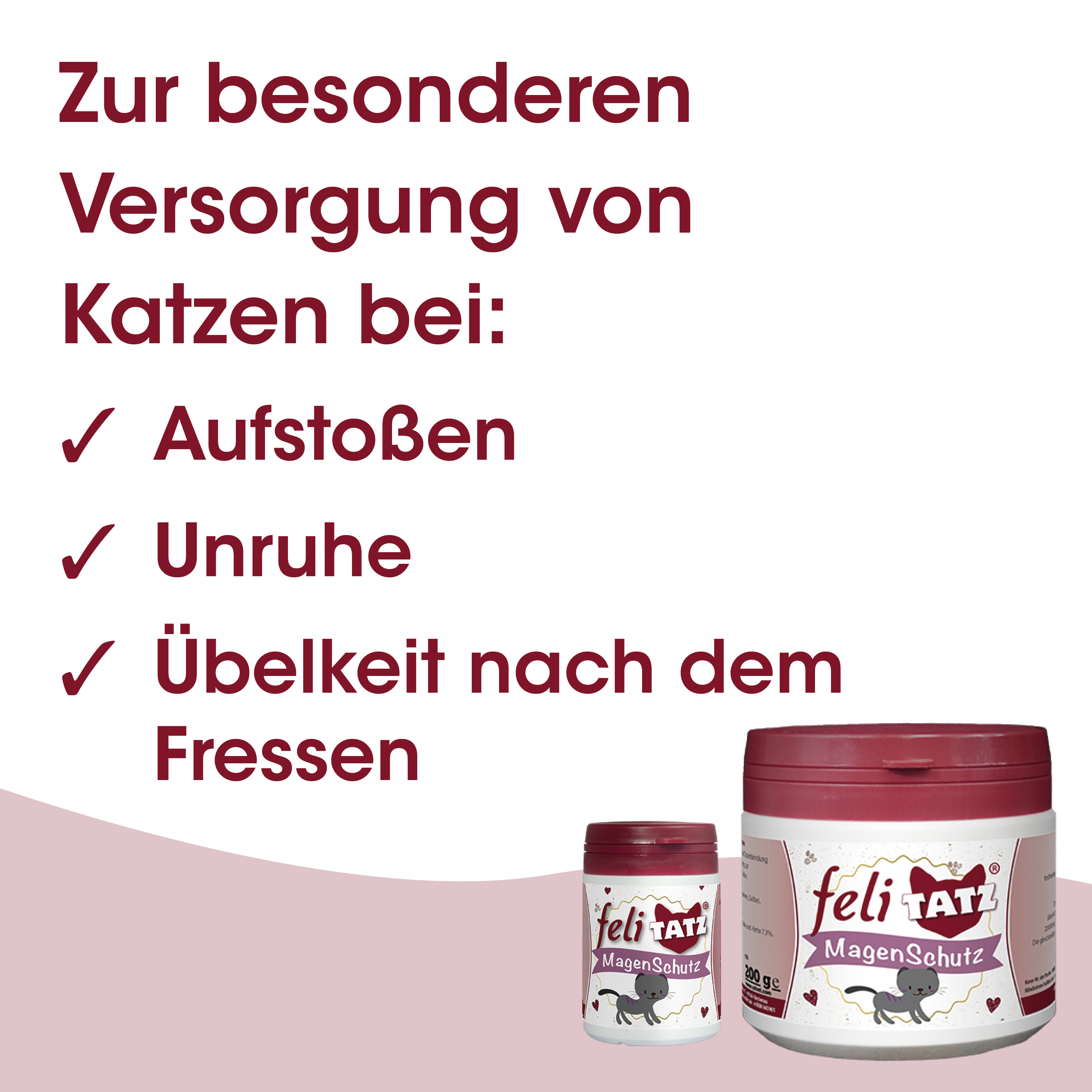 Magen Schutz, Futterdosen, Katzenfutter, Katzen Nahrung, Nahrungsergänzung