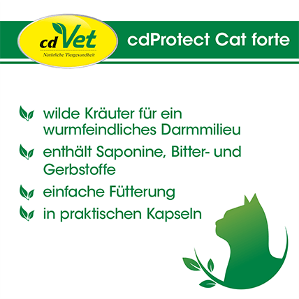 Shopbild cdProtect Cat forte 4 Kapseln -Sorbe-