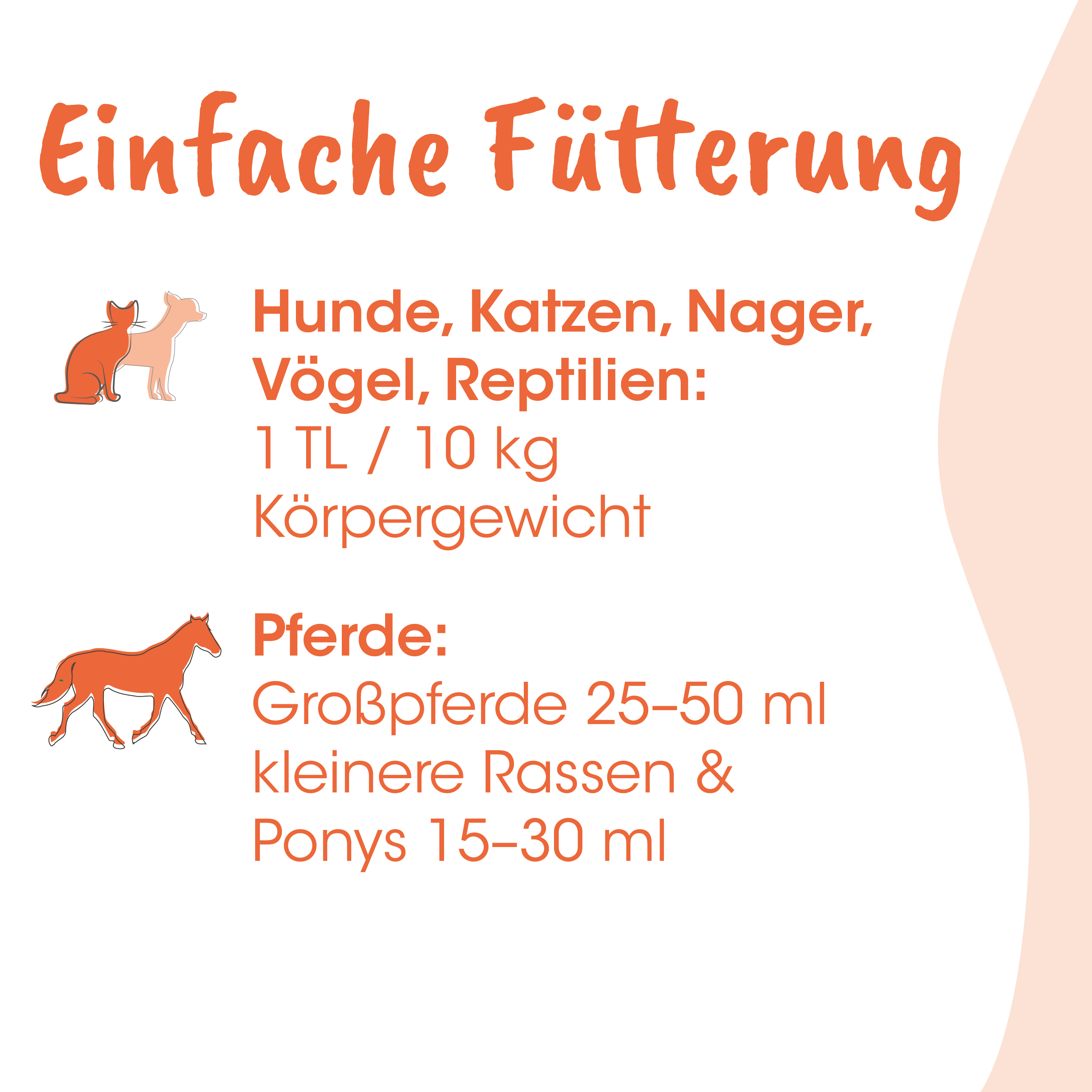 Hund, Katze, Pferd, Vögel, Reptilien