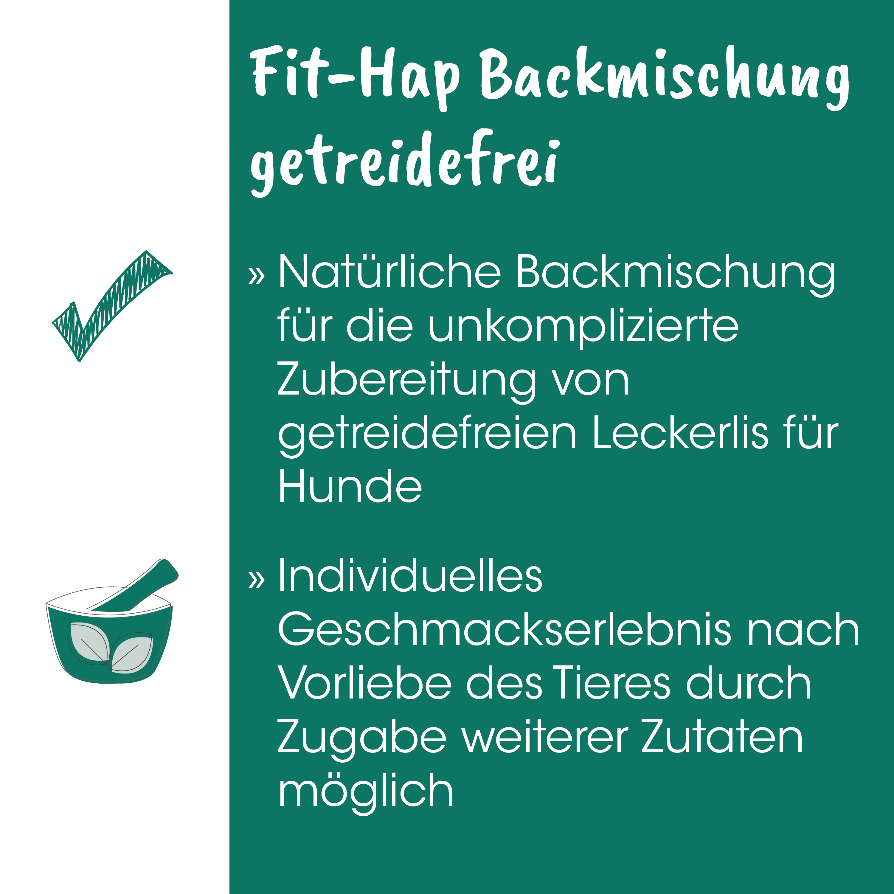 Backmischung, getreidefrei, Hunde-Leckerli, Nahrung-fuer-Hunde, getreidefreie-Mischung
