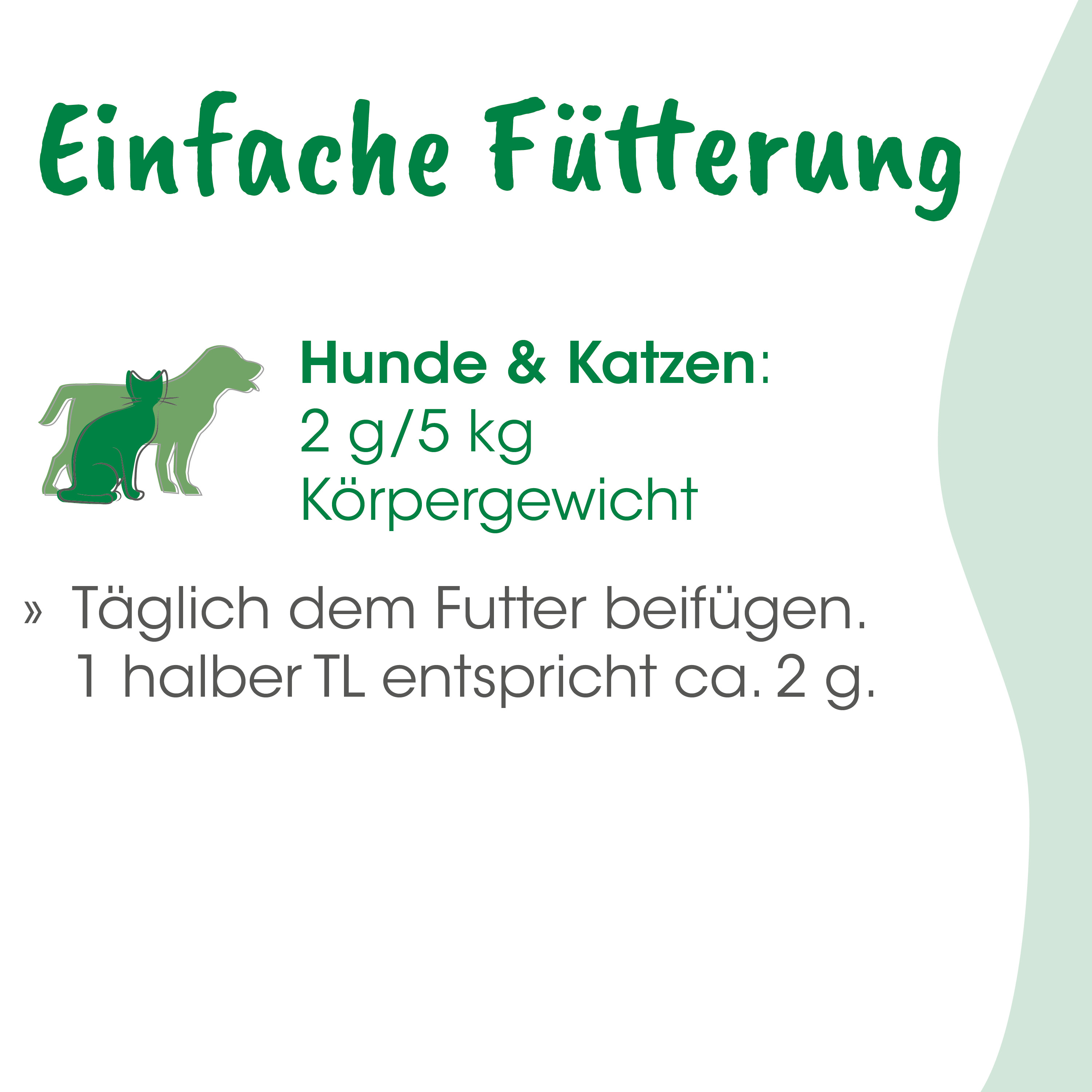 Hund, Katze, Futter, Körner, Beutel
