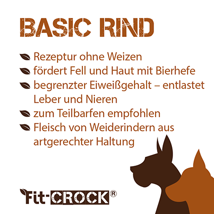 Fit-Crock Basic Rind Maxi 3 kg