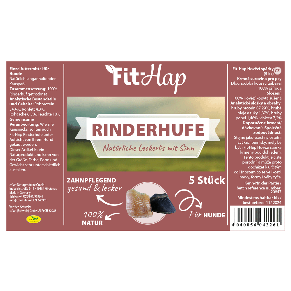 Fit-Hap Rinderhufe (5 St.)-sorbe-