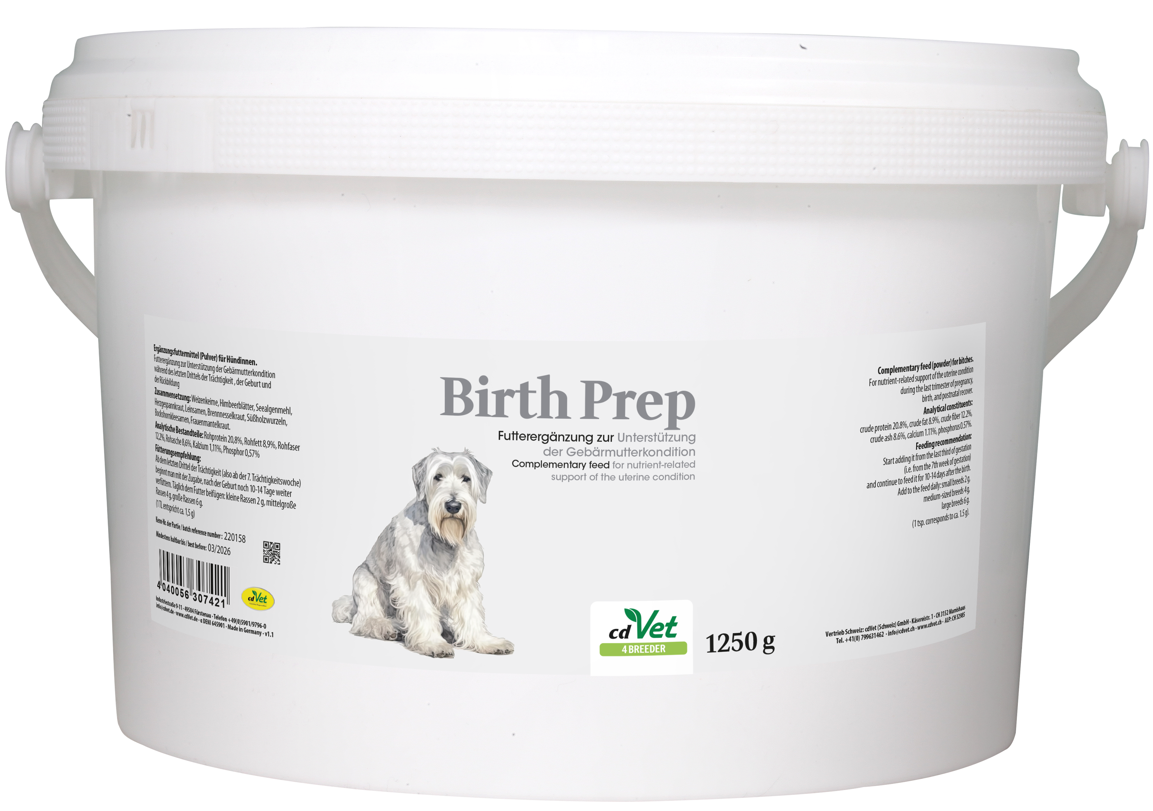 4Breeder Birth Prep 1,25 kg