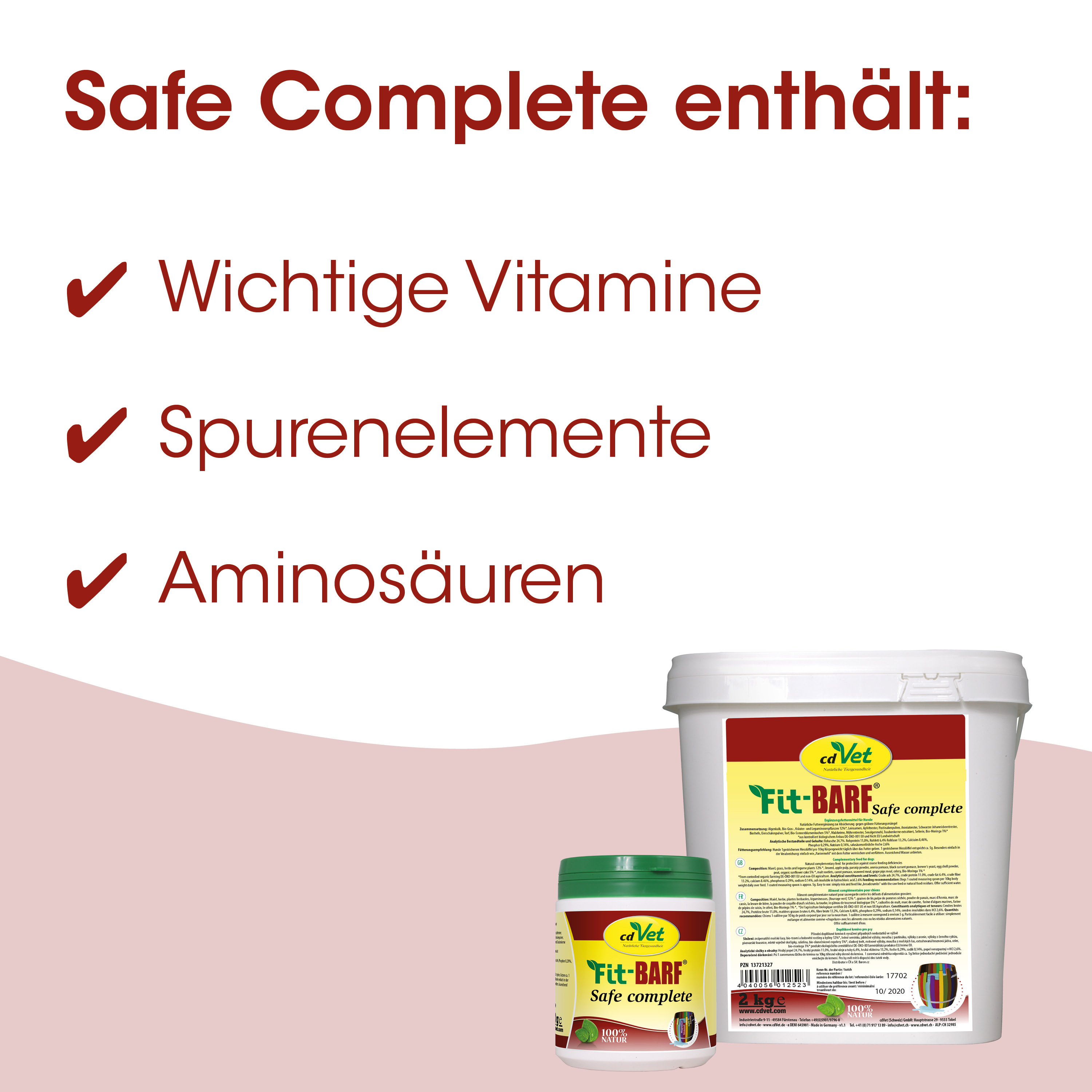 Katzenfutter, Futter, Vitamine, Aminosäuren, Spurenelemente
