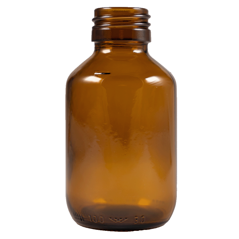 Braunglasflasche 100 ml Braunglasflasche 100 ml