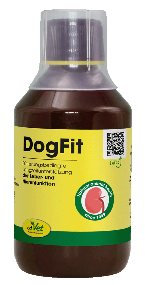 DogFit, Futter, Flasche, Tiergesundheit, Leberfunktionen