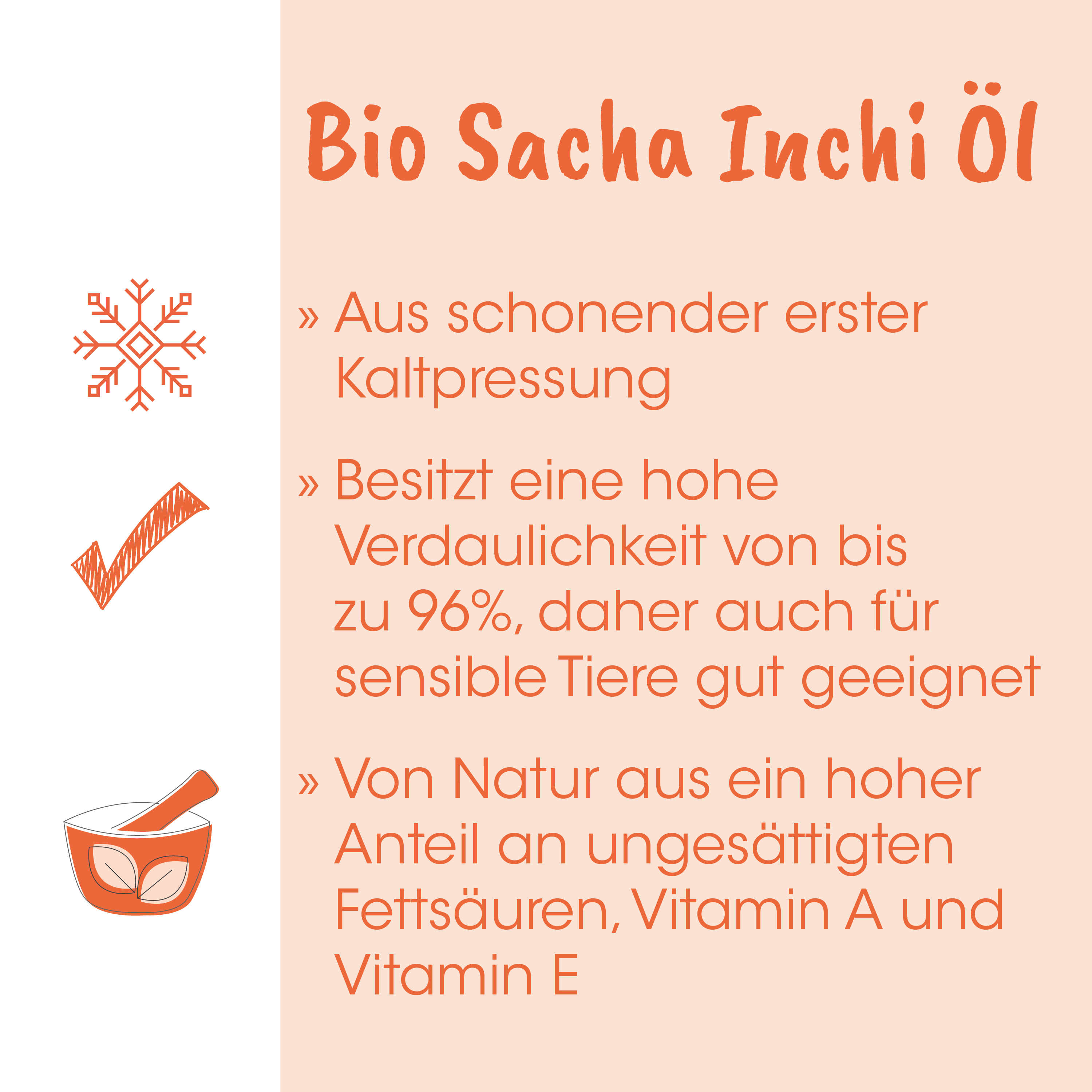 Bio, Sacha-Inchi-Öl, Öl, Bio-Sacha, Kaltpressung
