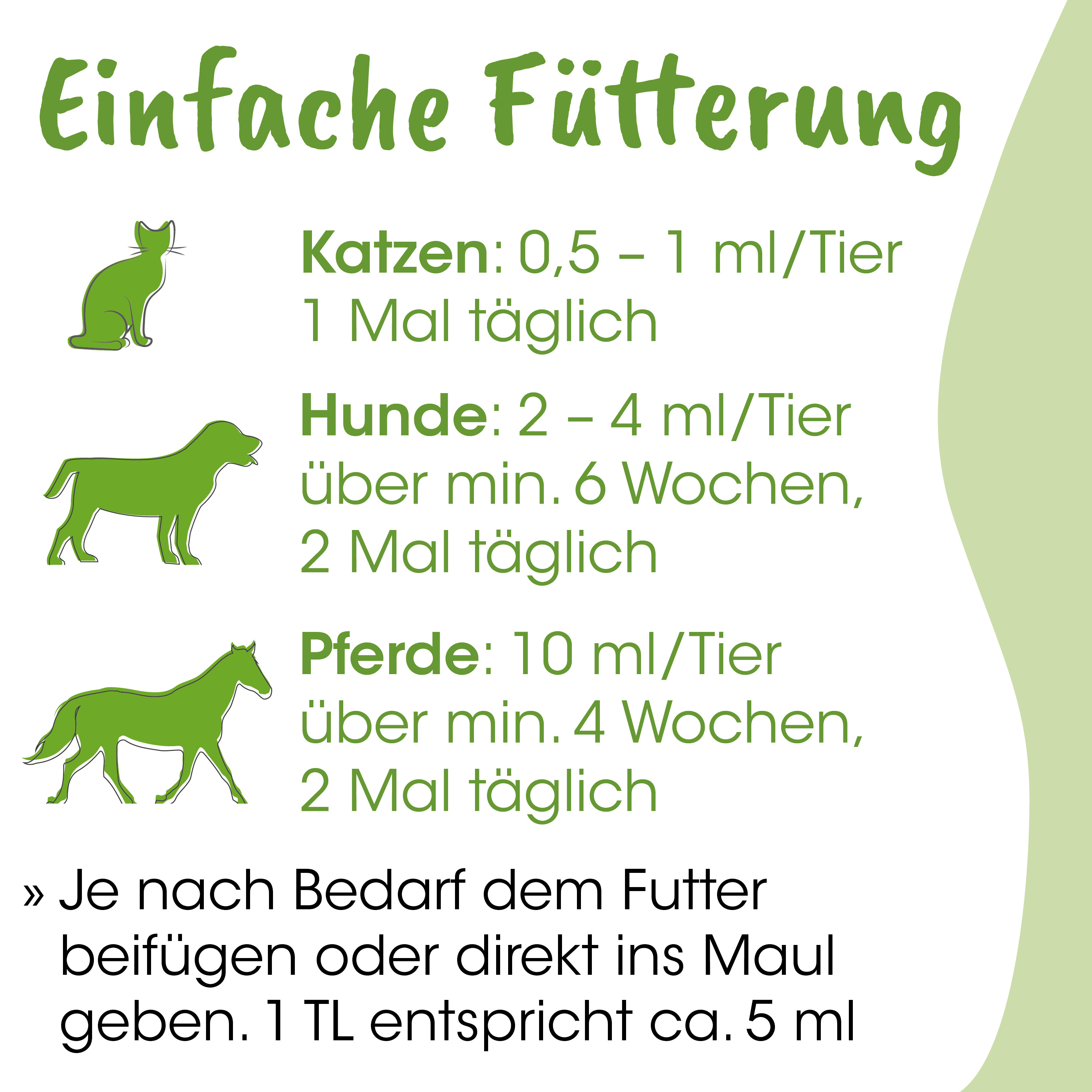 Tierfutter, Katzenfutter, Hundfutter, Pferdefutter, Futtertipp