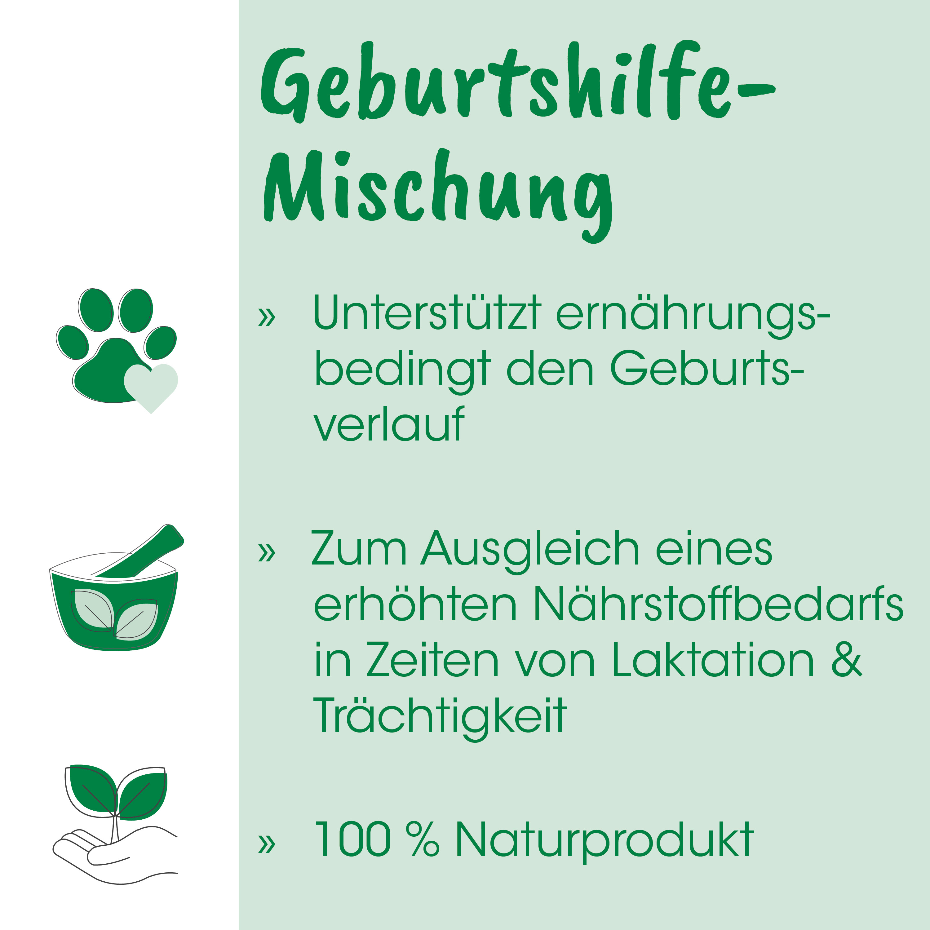 Geburtshilfe, Mischung, Naturprodukt, Pflanzenlogo, Hand